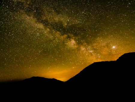 Eisenaueralm at night