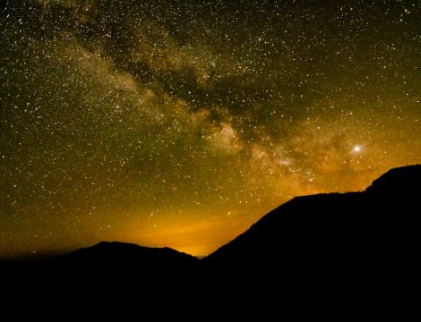 Eisenaueralm at night