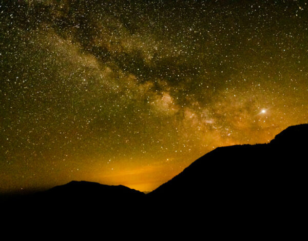 Eisenaueralm at night
