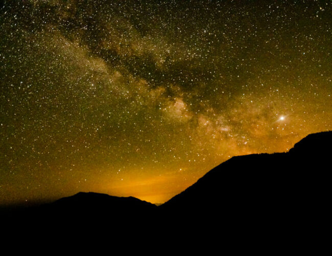 Eisenaueralm at night