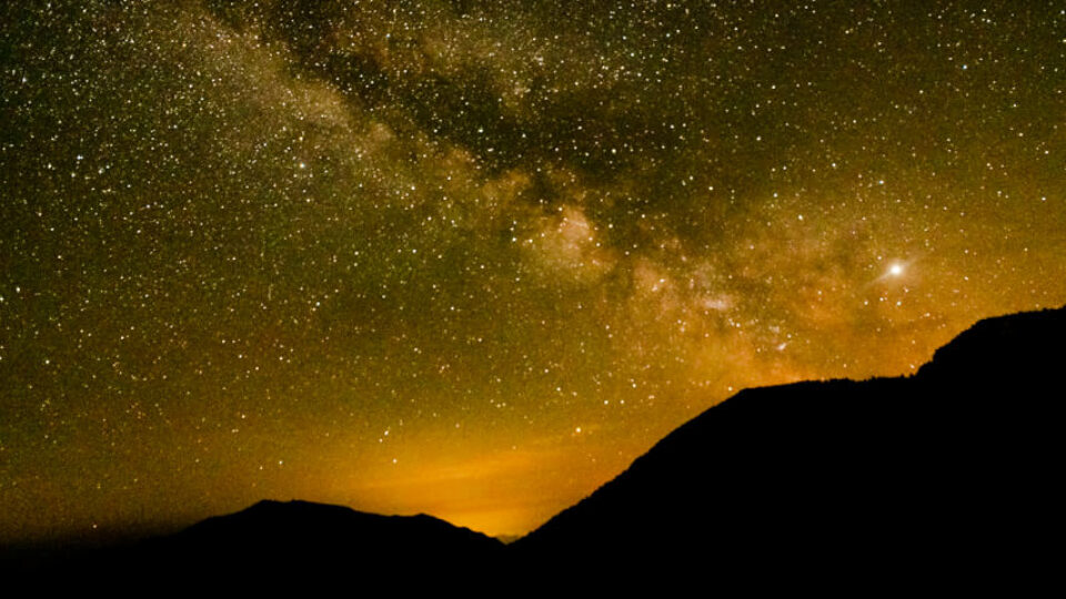 Eisenaueralm at night
