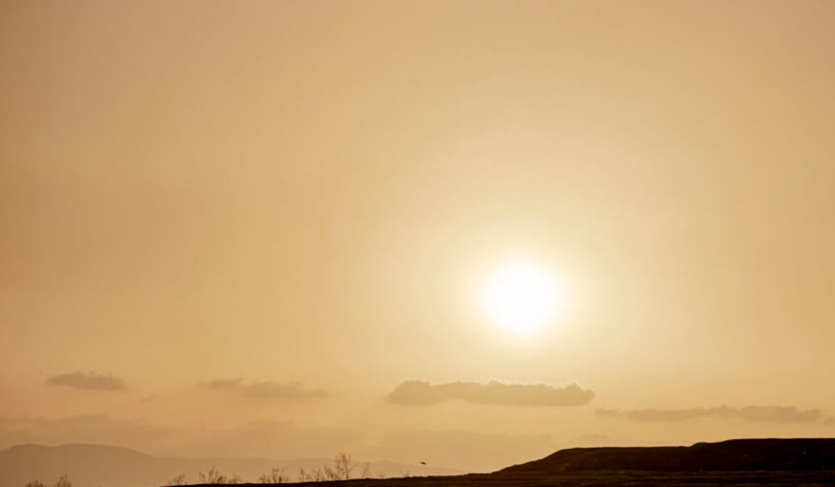 Dead Sea: Sunset