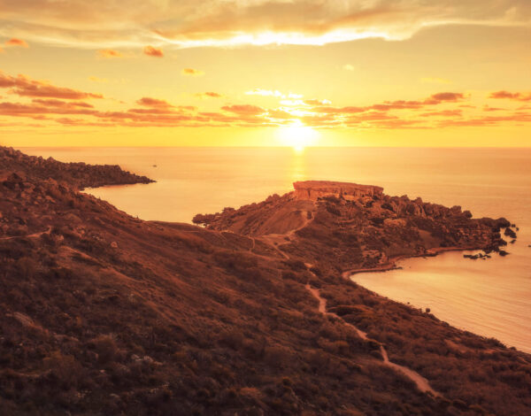 Ghajna Tulffieha Sunset