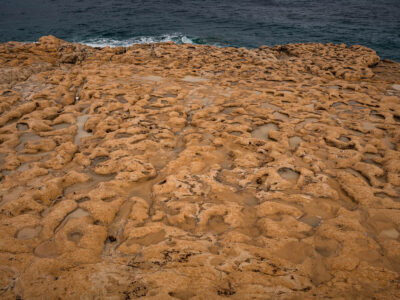 Walk: Through The Rain On The Dahlet Qorrot Beach