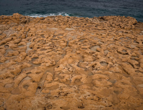 Walk: Through The Rain On The Dahlet Qorrot Beach