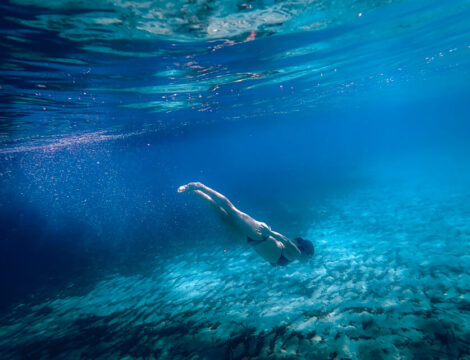 Snorkeling At The Golden Bay