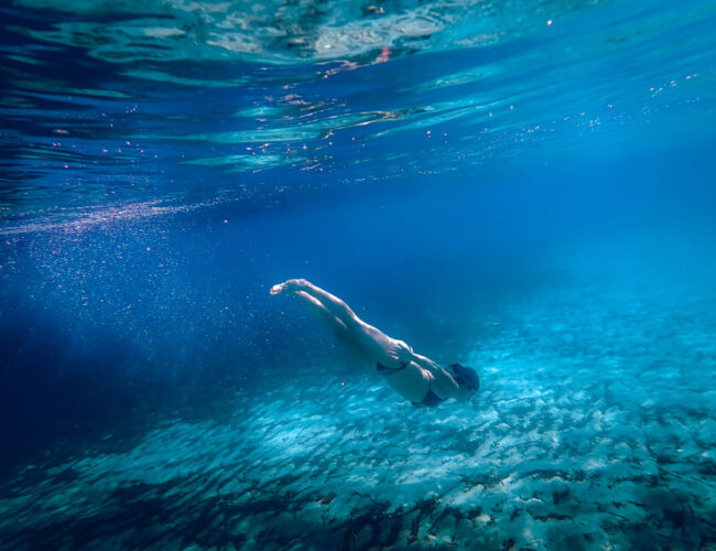 Snorkeling At The Golden Bay